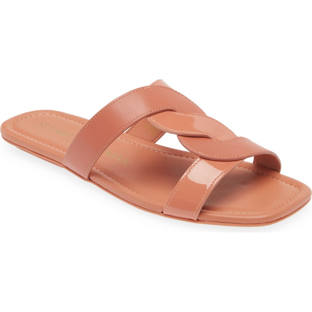 NWT Stuart Weitzman Ibiza Slide Sandals in Terracotta
Size 8
